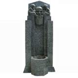 Fontaine en bronze et granit