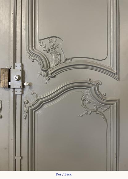 Deux double portes palières de style Louis XV -23