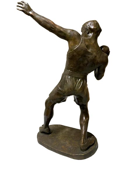 (sculpture bronze lanceur de poids)-1