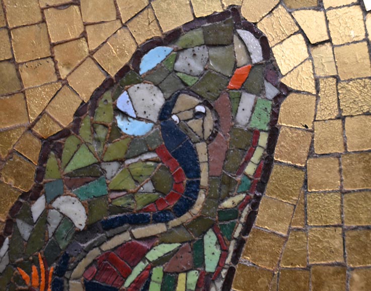 Attribué à Antonio Salviati (Vincenza, 1816 - Venise, 1890), portrait en mosaïque de Bernard Palissy Attribué à Antonio Salviati (Vincenza, 1816 - Venise, 1890), portrait en mosaïque de Bernard Palissy-6