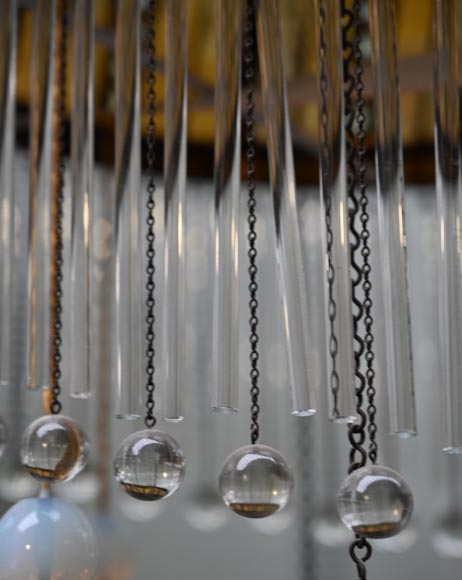 Luminaire à suspension, art déco Luminaire à suspension, art déco-6