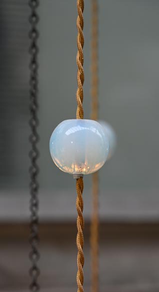 Luminaire à suspension, art déco Luminaire à suspension, art déco-7