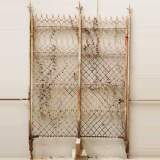 Portail et grilles de jardin du XIXe