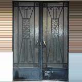 Porte d'entrée Art Deco