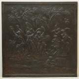 Plaque à la Bacchanale