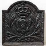 Plaque aux armes royales, époque Louis XIV