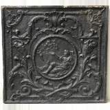Plaque de cheminée l'Amour s'envole