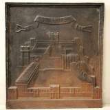 Plaque de cheminée Chateau de Vincennes