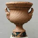 Vase de jardin en fonte du XIXe