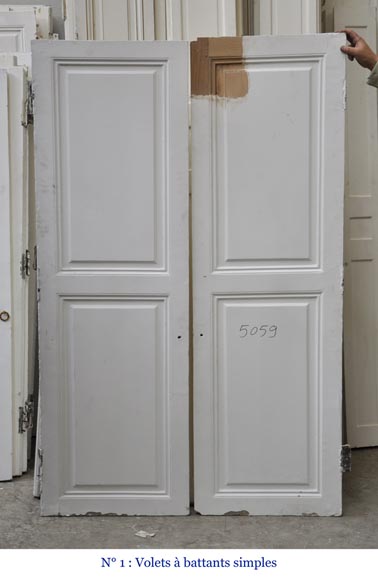 Lot de volets dintérieur anciens Fenêtres et volets ~ Ancien Volet Bois Lot de volets dintérieur anciens Fenêtres et volets ~ Ancien Volet Bois