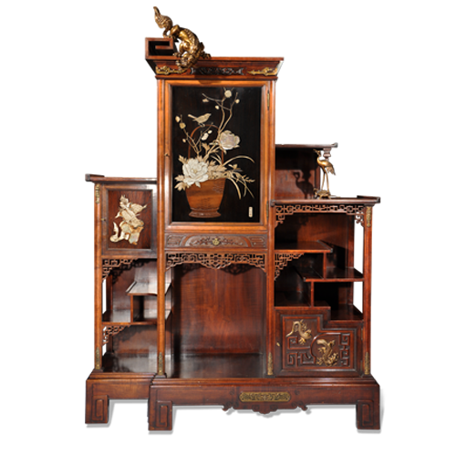 Bibliothèques, Bureaux, Vitrines