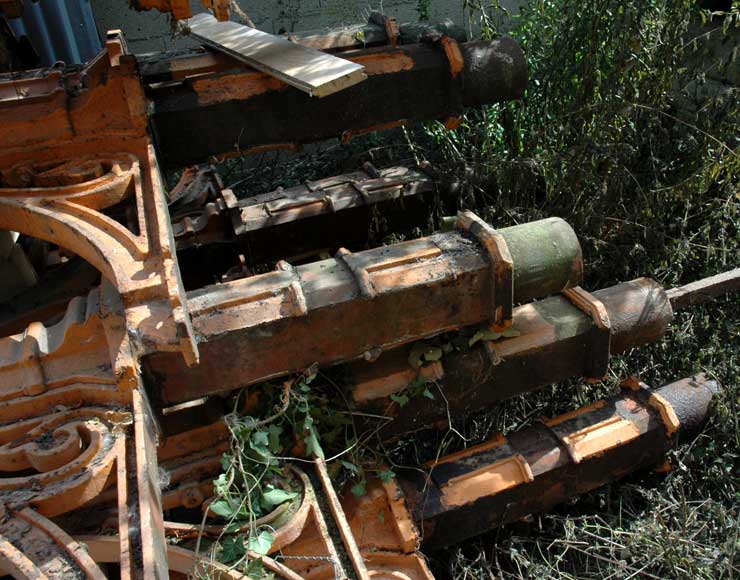 Passerelle ou passage couvert , environ 40 mètres. Passerelle ou passage couvert , environ 40 mètres.-3