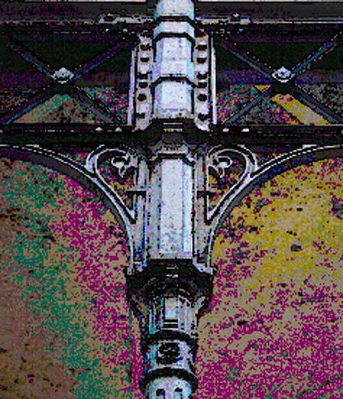 Passerelle ou passage couvert , environ 40 mètres. Passerelle ou passage couvert , environ 40 mètres.-7