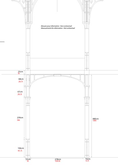 Passerelle ou passage couvert , environ 40 mètres. Passerelle ou passage couvert , environ 40 mètres.-11