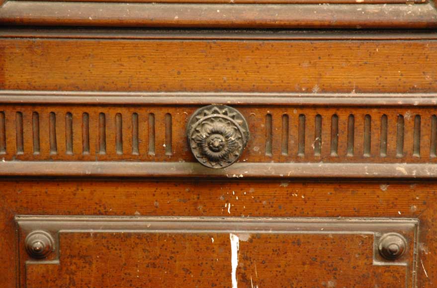 Porte double, XIXe siècle. Porte double, XIXe siècle.-6