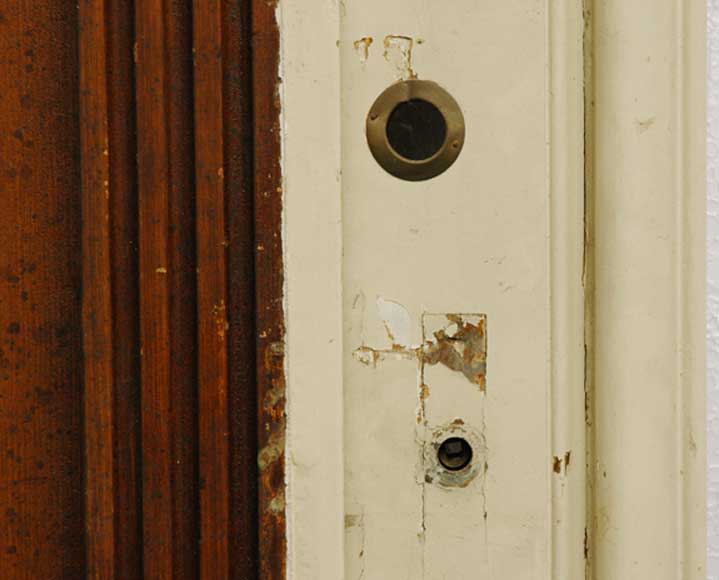 Porte double, XIXe siècle. Porte double, XIXe siècle.-7