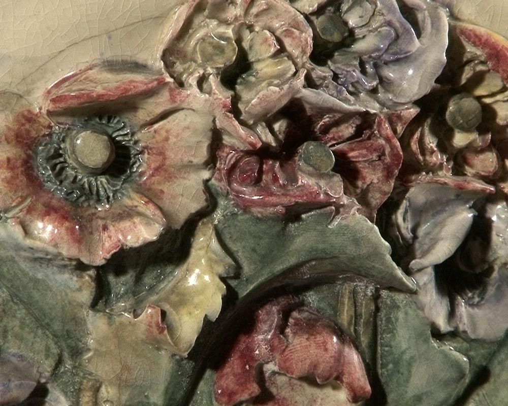 Louis-Robert CARRIER-BELLEUSE et FAÏENCERIE DE CHOISY LE ROI : "Uranie" exceptionnel vase en grès. Exposé en 1902. Louis-Robert CARRIER-BELLEUSE et FAÏENCERIE DE CHOISY LE ROI : "Uranie" exceptionnel vase en grès. Exposé en 1902.-6