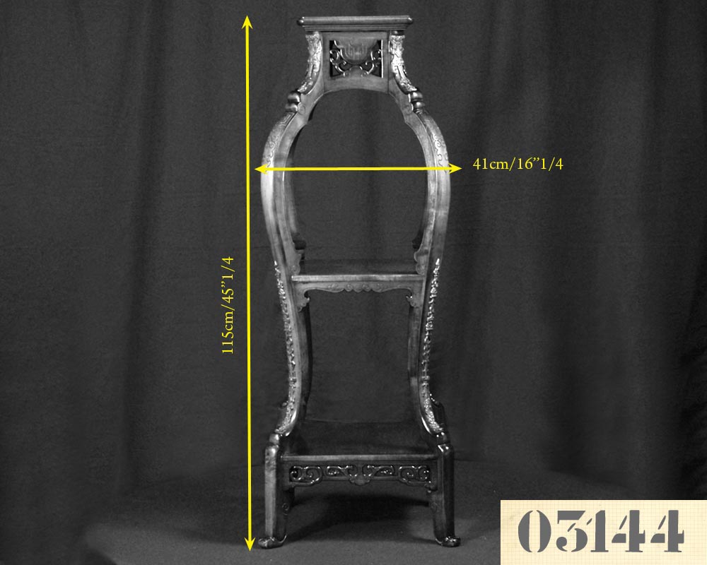 GABRIEL VIARDOT (1830 – 1906)  Sellette chinoisante GABRIEL VIARDOT (1830 – 1906)  Sellette chinoisante-4