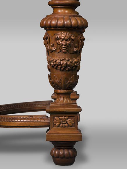 La table provenant d'un exceptionnel ensemble mobilier réalisé par Moïse Michelangelo Guggenheim pour le Palazzo Papadopoli de Venise,  Italie La table provenant d'un exceptionnel ensemble mobilier réalisé par Moïse Michelangelo Guggenheim pour le Palazzo Papadopoli de Venise,  Italie-4