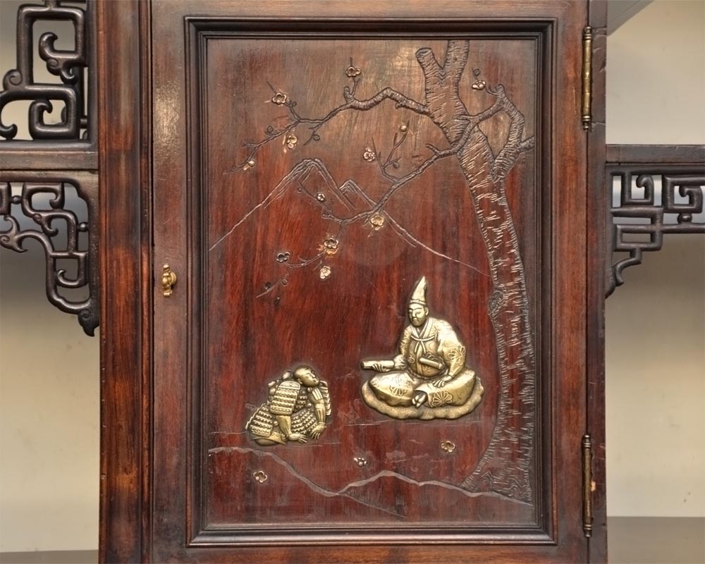 VIARDOT Gabriel, Cabinet japonisant "Les jeux du cirque" VIARDOT Gabriel, Cabinet japonisant "Les jeux du cirque"-3