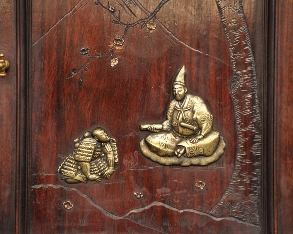 VIARDOT Gabriel, Cabinet japonisant "Les jeux du cirque" VIARDOT Gabriel, Cabinet japonisant "Les jeux du cirque"-4