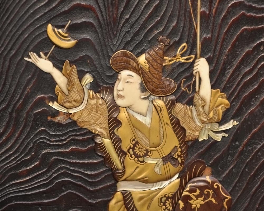 VIARDOT Gabriel, Cabinet japonisant "Les jeux du cirque" VIARDOT Gabriel, Cabinet japonisant "Les jeux du cirque"-10