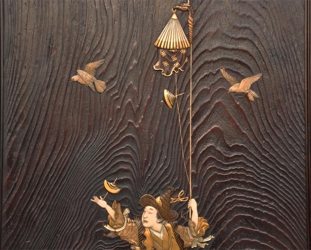 VIARDOT Gabriel, Cabinet japonisant "Les jeux du cirque" VIARDOT Gabriel, Cabinet japonisant "Les jeux du cirque"-11