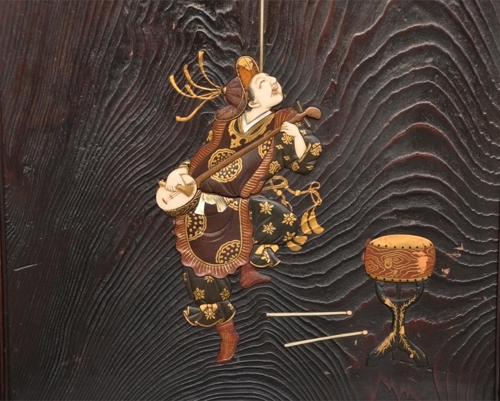 VIARDOT Gabriel, Cabinet japonisant "Les jeux du cirque" VIARDOT Gabriel, Cabinet japonisant "Les jeux du cirque"-12