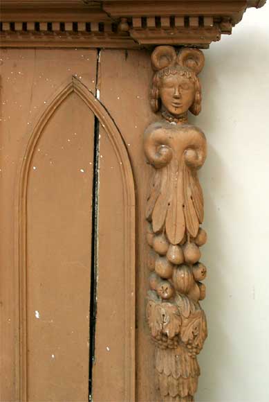 Trumeau d'époque Louis XIII Trumeau d'époque Louis XIII-1