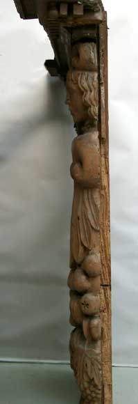 Trumeau d'époque Louis XIII Trumeau d'époque Louis XIII-7