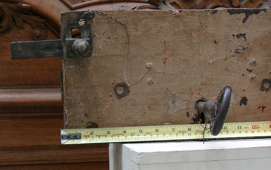 Serrure d'époque XVIIIème Serrure d'époque XVIIIème-6