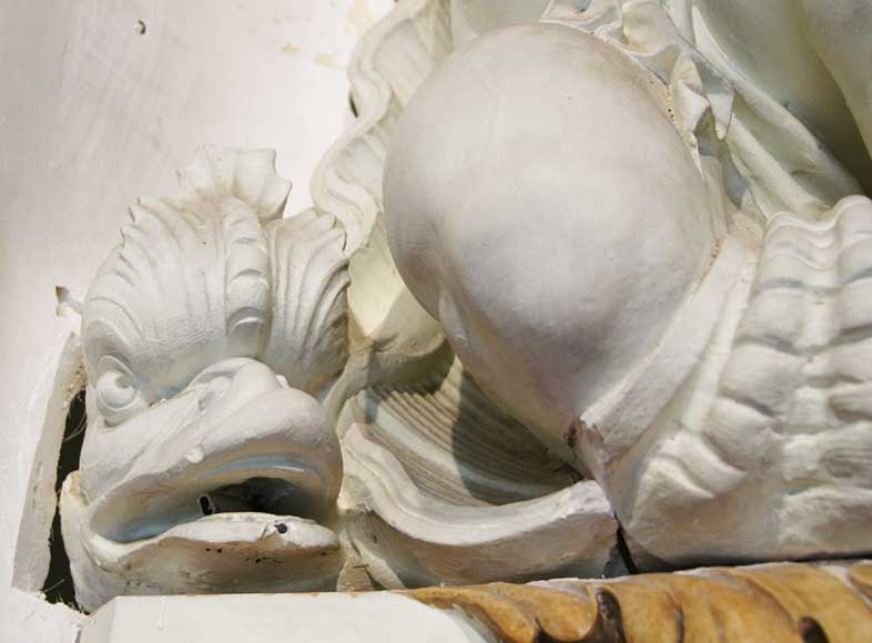 Fontaine en alcove avec un ange Fontaine en alcove avec un ange-6