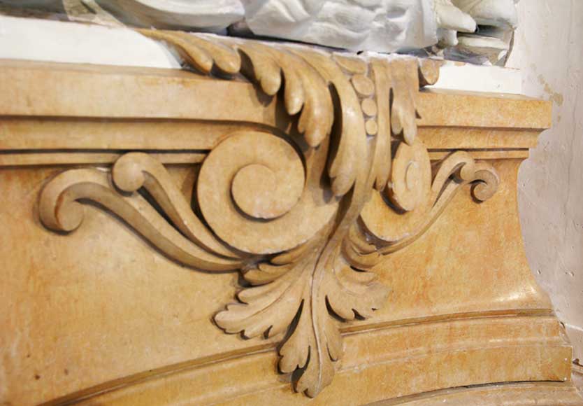 Fontaine en alcove avec un ange Fontaine en alcove avec un ange-9