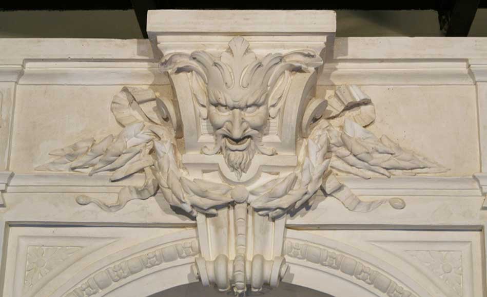 Fontaine en alcove avec un ange Fontaine en alcove avec un ange-14