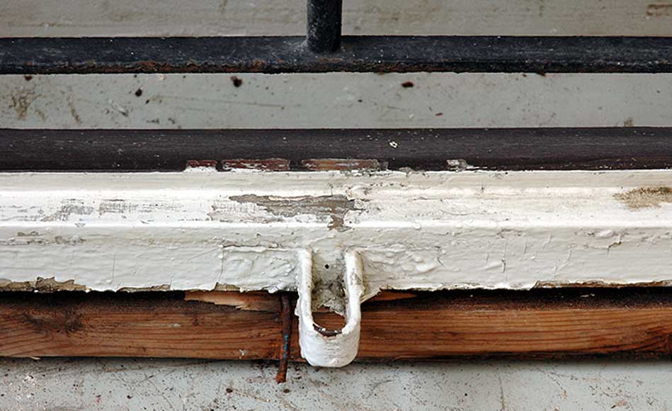 Paire de fenêtres carrées en fer forgé Paire de fenêtres carrées en fer forgé-9