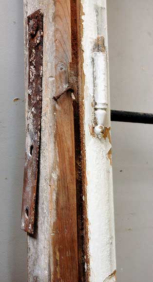 Paire de fenêtres carrées en fer forgé Paire de fenêtres carrées en fer forgé-10