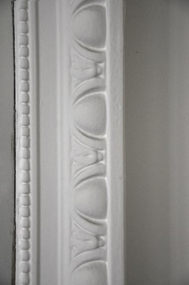 Trumeau ancien de style Louis XVI à décor de carquois et de fleurs Trumeau ancien de style Louis XVI à décor de carquois et de fleurs-2