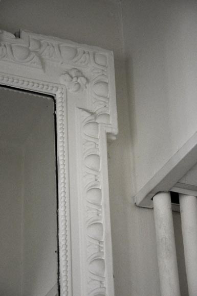 Trumeau ancien de style Louis XVI à décor de carquois et de fleurs Trumeau ancien de style Louis XVI à décor de carquois et de fleurs-3