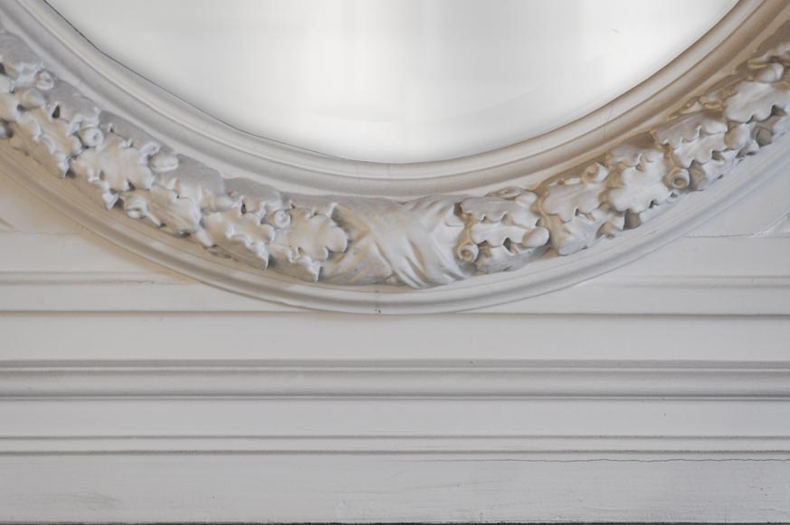 Trumeau Napoléon III à décor d'une tête de femme Trumeau Napoléon III à décor d'une tête de femme-3