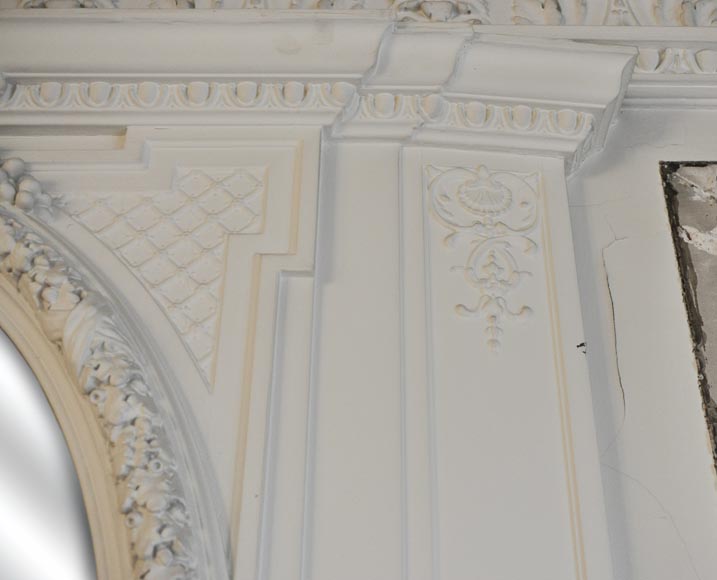 Trumeau Napoléon III à décor d'une tête de femme Trumeau Napoléon III à décor d'une tête de femme-4