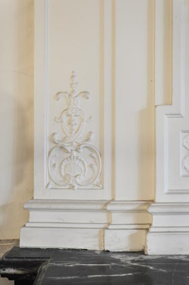 Trumeau Napoléon III à décor d'une tête de femme Trumeau Napoléon III à décor d'une tête de femme-5