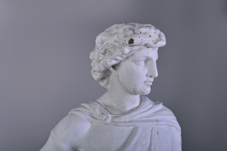 Mathurin MOREAU (1822 – 1912) (d'après), Le Forgeron, Sculpture en fonte de fer d'après un modèle pour les Fonderies d'art du Val d'Osne. Mathurin MOREAU (1822 – 1912) (d'après), Le Forgeron, Sculpture en fonte de fer d'après un modèle pour les Fonderies d'art du Val d'Osne.-3