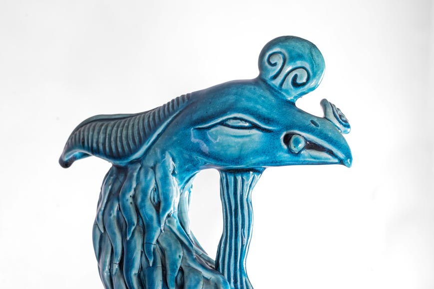 Eugène-Frédéric PIAT (1827-1903) - Paire de consoles d’applique japonisantes dont un modèle similaire a appartenu à Sarah Bernhardt Eugène-Frédéric PIAT (1827-1903) - Paire de consoles d’applique japonisantes dont un modèle similaire a appartenu à Sarah Bernhardt-2