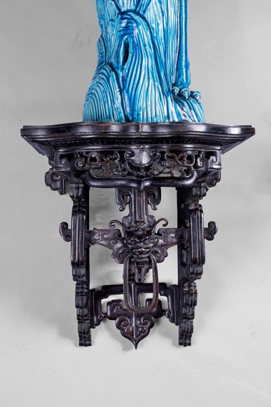 Eugène-Frédéric PIAT (1827-1903) - Paire de consoles d’applique japonisantes dont un modèle similaire a appartenu à Sarah Bernhardt Eugène-Frédéric PIAT (1827-1903) - Paire de consoles d’applique japonisantes dont un modèle similaire a appartenu à Sarah Bernhardt-4