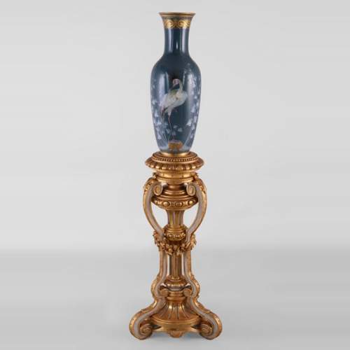 MANUFACTURE DE SEVRES et Albert DAMMOUSE - Grand vase d’exposition dit