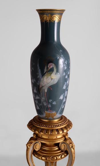 MANUFACTURE DE SEVRES et Albert DAMMOUSE - Grand vase d’exposition dit  MANUFACTURE DE SEVRES et Albert DAMMOUSE - Grand vase d’exposition dit
