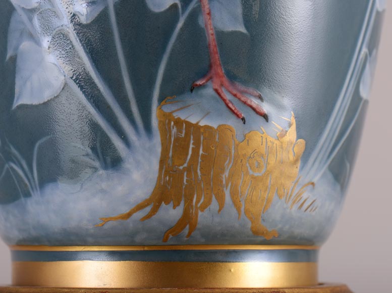 MANUFACTURE DE SEVRES et Albert DAMMOUSE - Grand vase d’exposition dit  MANUFACTURE DE SEVRES et Albert DAMMOUSE - Grand vase d’exposition dit