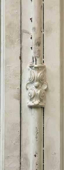 Fenêtre vitrée en bois d'époque Restauration  Fenêtre vitrée en bois d'époque Restauration -2