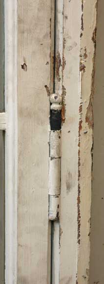 Fenêtre vitrée en bois d'époque Restauration  Fenêtre vitrée en bois d'époque Restauration -4