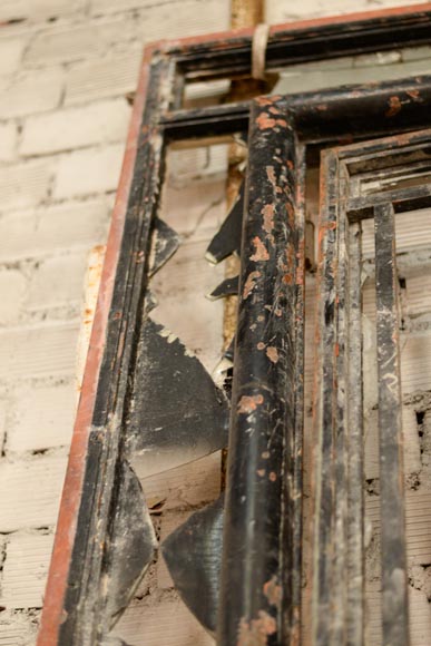 POILLERAT Gilbert - Paire de portes et garde-corps Art Déco en fer forgé et bronze, 1936 POILLERAT Gilbert - Paire de portes et garde-corps Art Déco en fer forgé et bronze, 1936-11